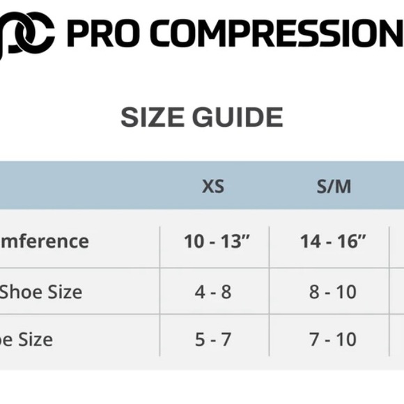 Pro compression socks pair L/XL running for nurses, athletic marathon gym cross - Picture 2 of 6